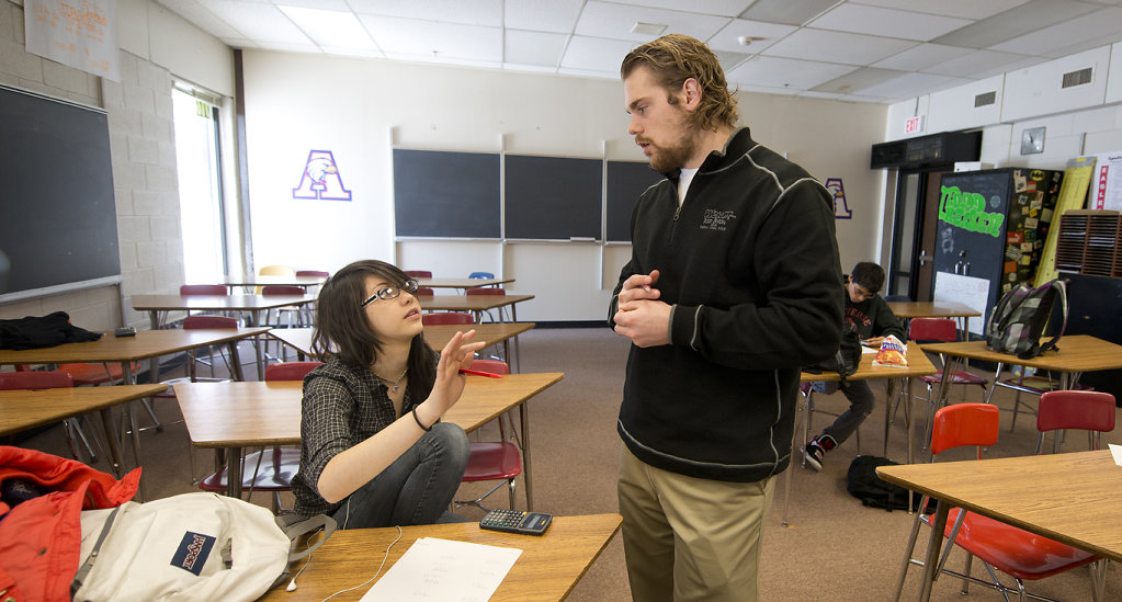 Drew LeBlanc: Hobey Baker, hockey player, school teacher